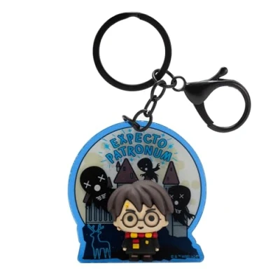 Afbeelding van Harry Potter Sleutelhanger, gemaakt van robuust acryl, veelzijdig inzetbaar voor elke Hogwarts fan, Meerkleurig