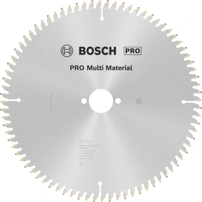 Afbeelding van Bosch cirkelzaagblad 250x30x80t multi material