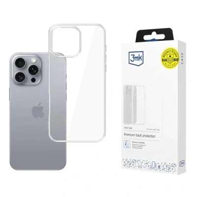 Afbeelding van 3MK Transparant hoesje iPhone 16 Pro Max 6.9&quot; (Apple Max), Smartphonehoes,
