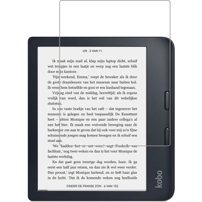 Afbeelding van Basey Kobo Libra 2 Screen Protector Tempered Glass Transparant