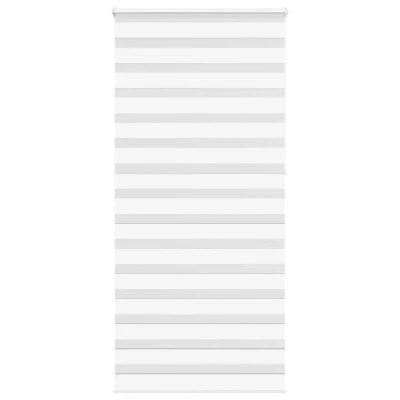Afbeelding van vidaXL Zebra rolgordijn 100x230 cm stofbreedte 95,9 polyester wit