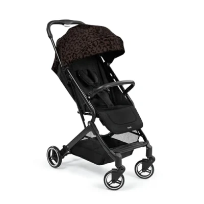 Afbeelding van hauck Compacte kinderwagen Travel N Care, Leo zwart, vanaf de geboorte tot 22 kg, lichte 6,9 kantelbaar, eenvoudig inklapbaar, UPF 50+, EVA wielen, mand 3 kg