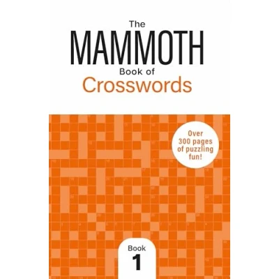 Afbeelding van The Mammoth Book of Crosswords 1