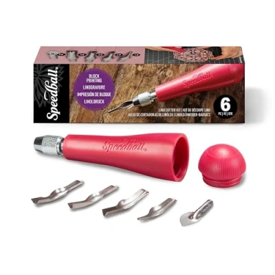 Afbeelding van Speedball Linoleum Cutter Assortiment #1
