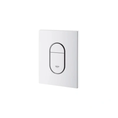 Afbeelding van Grohe Arena Cosmopolitan bedieningsplaat Dual Flush vert. wit