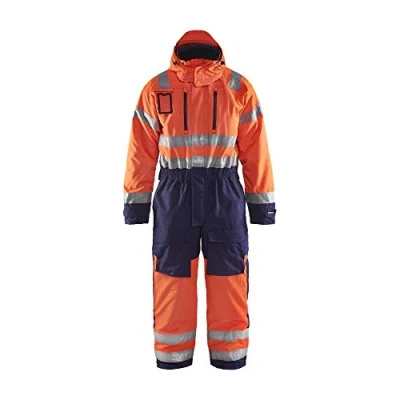 Afbeelding van Blaklader Winteroverall High Vis 6763 1977 Oranje/Marineblauw C62