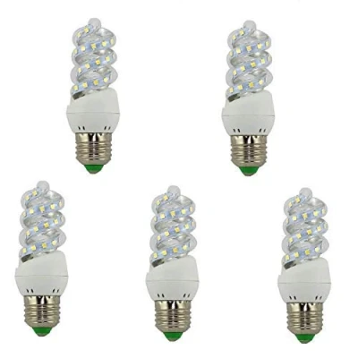 Afbeelding van Tecnolux Euro Mini LED spiraal lamp E27 5W modern 3000K