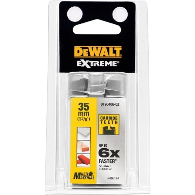 Afbeelding van DeWalt Accessoires Gatenzaag Multimateriaal Carbide 35 mm DT90406 QZ