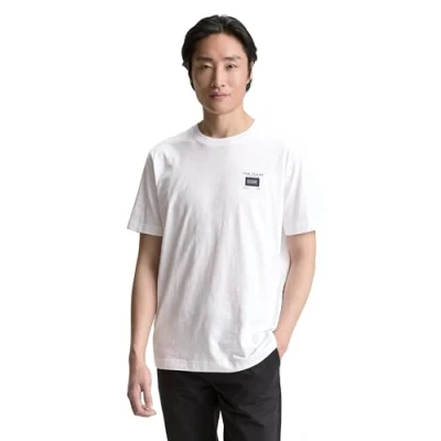 Afbeelding van TOM Tailor SLUB Tshirt basic, Heren, Maat: XS, White