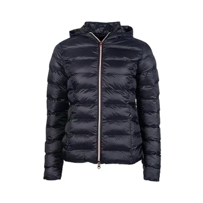 Afbeelding van HKM Jas Lena Zwart/Rosegoud XS