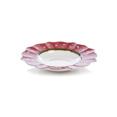 Afbeelding van Villeroy &amp; Boch Toy&#039;s Delight Diep Bord Rood 26 cm 4 stuks