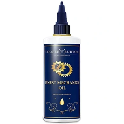 Afbeelding van Industrial Quality Precision Mechanical Oil 100 ml Dropper Bottle Resin and Acid Free Universal for Parts Electrical Devices such as Sewing Machine Hinge Bicycle etc COOPER &amp; BURTON