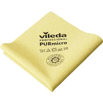 Afbeelding van Vileda microvezeldoek Purmicro Active, pak van 5 stuks, geel