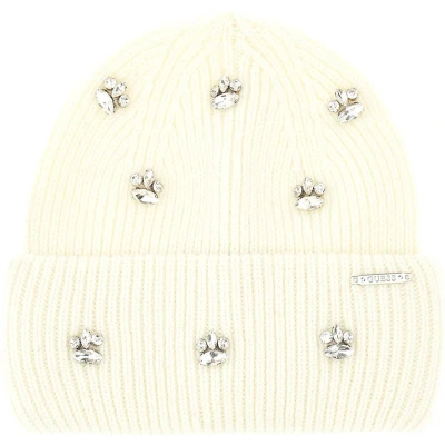 Afbeelding van Guess Beanie Muts, Dames, Maat: One Size, Ivory