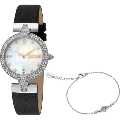 Afbeelding van Gewoon Cavalli Women&#039;s Watch Sets Analog Quartz One Size Zilver 32019812