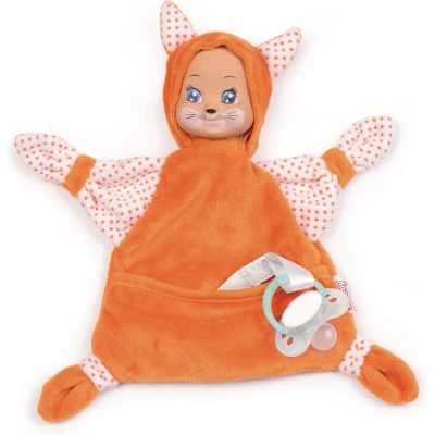 Afbeelding van Smoby Minikiss Knuffeldoekje Vos