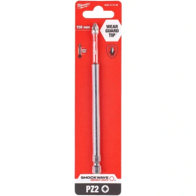 Afbeelding van Milwaukee Accessoires SchroefBIT ShW PZ2 150mm 1pc 4932471928