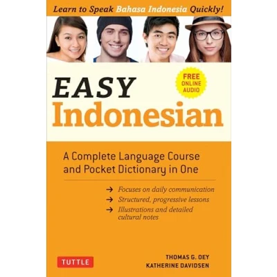 Afbeelding van Easy Indonesian: A Complete Language Course and Pocket Dictionary in One (Free Companion Online Audio)