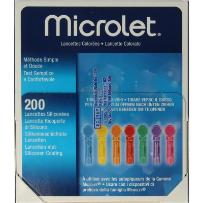 Afbeelding van Bayer Microlet Lancetten 200st