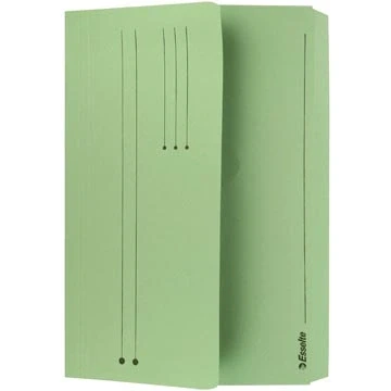 Afbeelding van Esselte Documentenmap Pocket File Groen