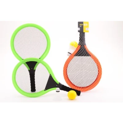 Afbeelding van Tennisspel JohnToy met bal en shuttle