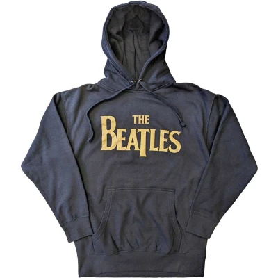 Afbeelding van The Beatles Gold Drop T Logo Hoodie/trui XL Blauw