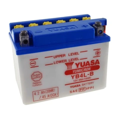 Afbeelding van Yuasa YB4LB DC Motoraccu 12 V 4 Ah