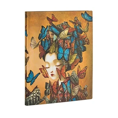 Afbeelding van Paperblanks Softcover Flexis Madame Butterfly Gevoerd Ultra (180 x 230 mm)