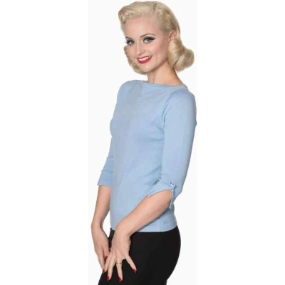 Afbeelding van Dancing Days ADDICTED Longsleeve top 3XL Blauw