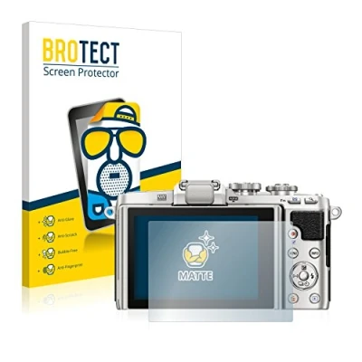 Afbeelding van BROTECT (2 Stuks) Antireflecterende Beschermfolie voor Olympus PEN E PL7 Anti Glare Screen Protector, Mat, Ontspiegelend