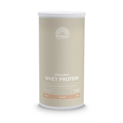 Afbeelding van Mattisson Wei Whey Proteine Cacao 75% Bio, 450 gram