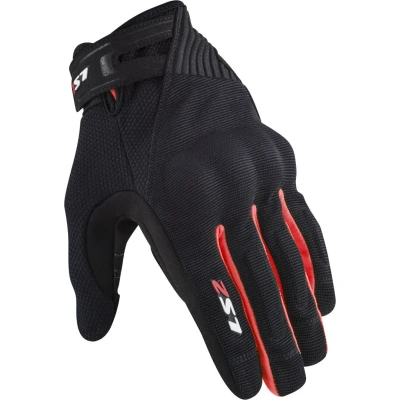Afbeelding van LS2 handschoenen Dart II zwart / rood maat XL motor scooter