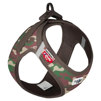 Afbeelding van Curli Vest Tuig Clasp Air Mesh XS camouflage Hond