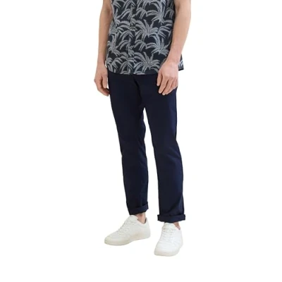 Afbeelding van Tom Tailor broek heren donkerblauw 1040241 maat 32/34