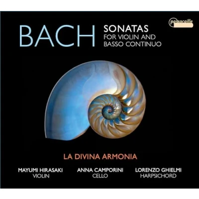 Afbeelding van Lorenzo Ghielmi, La Divina Armonia, Mayumi Hirasaki Sonatas For Violin And Basso Continuo (CD)
