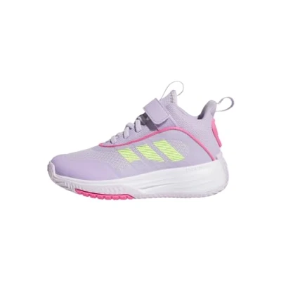 Afbeelding van adidas Uniseks Kind OWNTHEGAME 3.0 SHOES, ice lavender/lucid lemon/powder plum, 33 1/2 EU