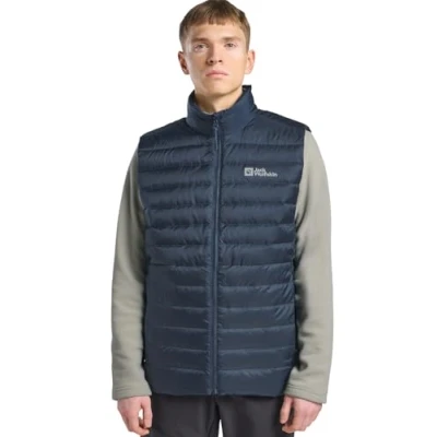 Afbeelding van Jack Wolfskin Pilvi Bodywarmer, Heren, Maat: Large, Midnight sky