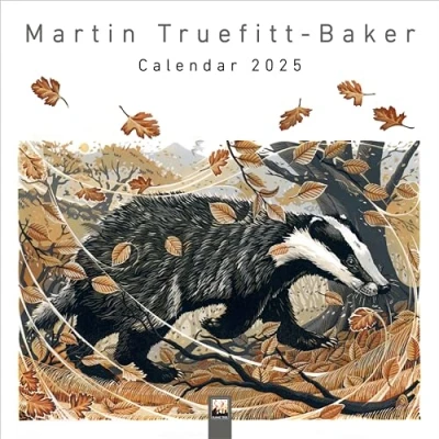 Afbeelding van Martin Truefitt Baker Wall Calendar 2025 (Art Calendar)