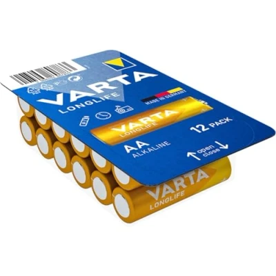 Afbeelding van VARTA Longlife Mignon AA Battery 4906 LR6 Big Box (12er) 4008496807833