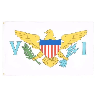 Afbeelding van Virgin Islands of the United States Vlag 150x90 cm Islander Vlags 90 x 150 Banner 3x5 ft Hoge kwaliteit AZ FLAG