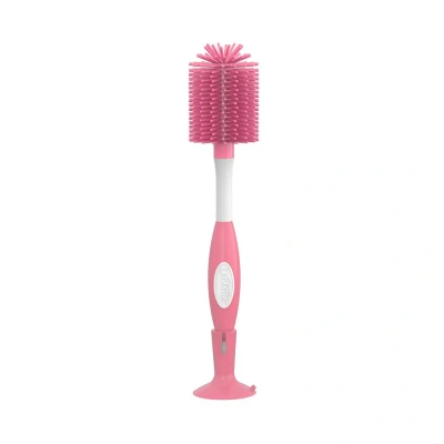 Afbeelding van Dr Brown&#039;s Roze Siliconen Flessenborstel AC229