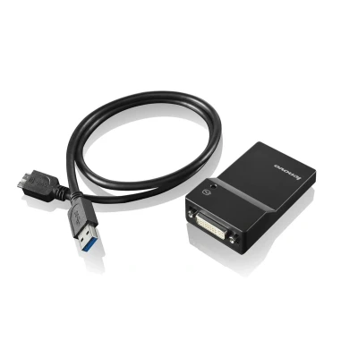 Afbeelding van Lenovo USB 3.0 DVI/VGA grafische adapter 2048 x 1152 0B47072