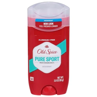 Afbeelding van Old Spice Pure Sports Deodorant High Endurance, Stick Type 3.0 oz (85 g)