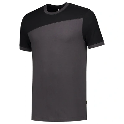 Afbeelding van Tricorp T Shirt 102006 D.grijs Zwart Naden mt.XXL