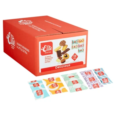 Afbeelding van Koekjes Elite Selection Delicious mix 120 stuks