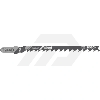 Afbeelding van Bosch T244D Decoupeerzaagblad Speed for Wood (100 Stuks)