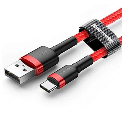 Afbeelding van Baseus Cafule USB kabel 2 m 2.0 A C Rood