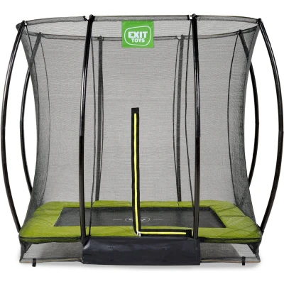 Afbeelding van EXIT inground trampoline 153x214cm Silhouette (groen)