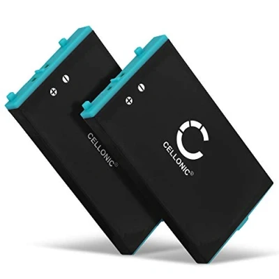 Afbeelding van 2x CELLONIC® Batterij compatibel met Nintendo Game Boy Advance SP, AGS 001, 003, SAM SPRBP 800mAh Vervangende Accu Battery