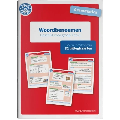 Afbeelding van Grammatica Ondersteunend materiaal Woordbenoemen groep 7 en 8